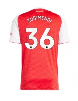 Arsenal Martin Zubimendi #36 Domácí Dres 2025-26 Krátký Rukáv